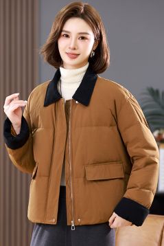 SMG9A25D9314桔色羽绒服